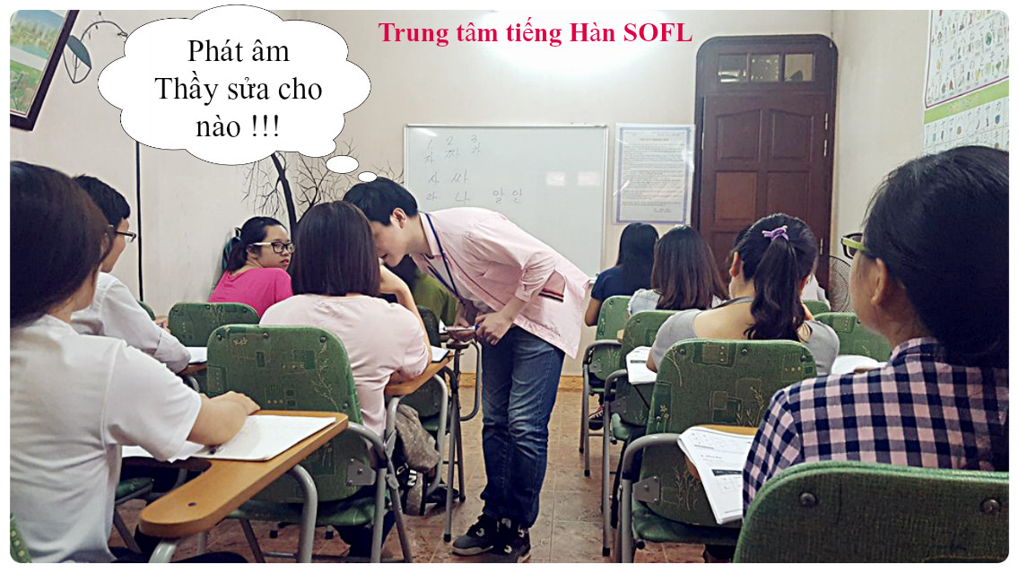 Lớp học tiếng hàn tại SOFL